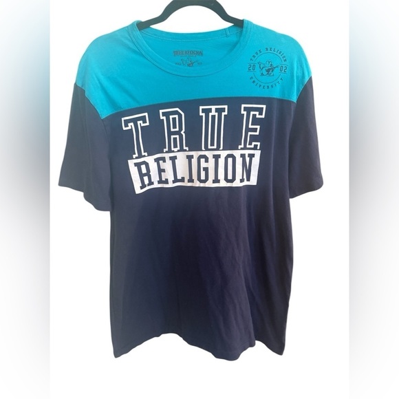 True Religion Other - True Religion Blue and Black T-Shirt